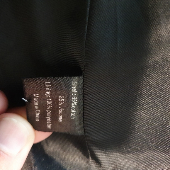 Sheike classic Blazer jacket Sze 14 black striped work office 1 button collared - Picture 7 of 8